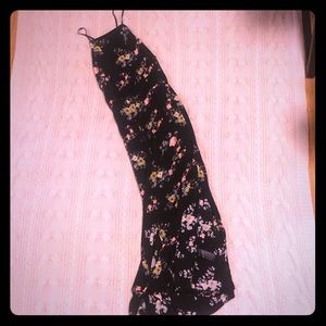 Topshop Midi Floral Dress